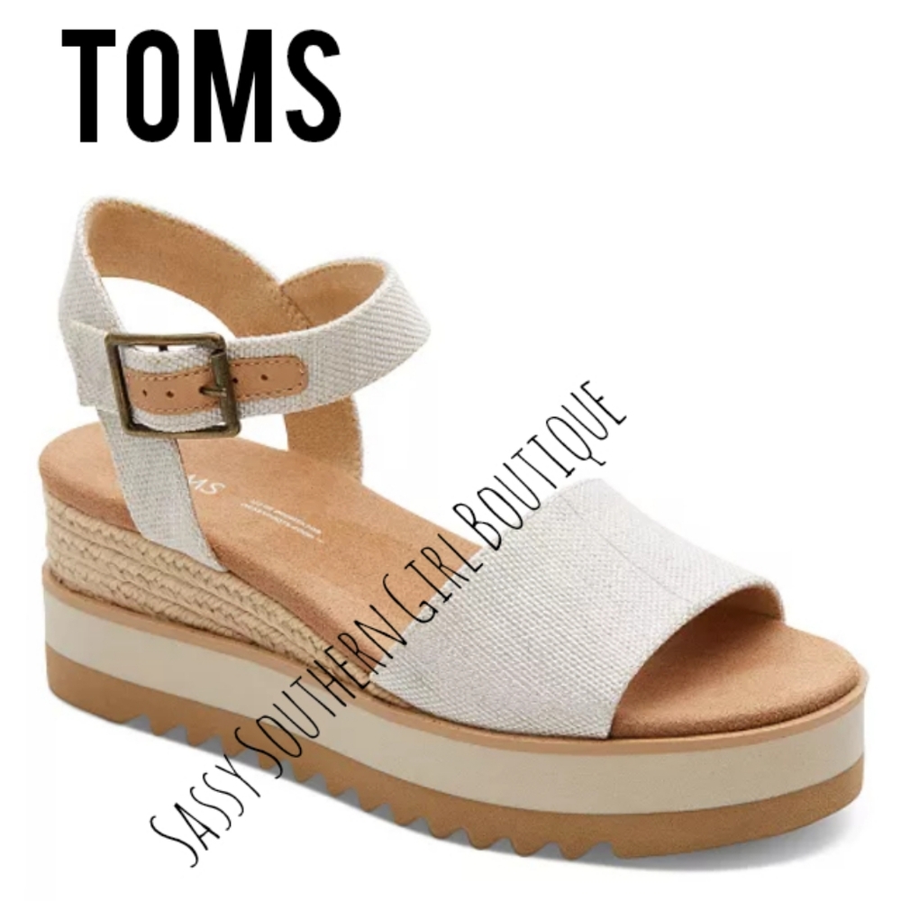 🆕⭐ Toms Natural Diana Sandals - Picture 2 of 14